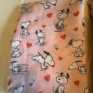 Snoopy & Hearts Pink Twin 3 pc sheet set by Peanuts Berkshire Blanket & Home Co.
